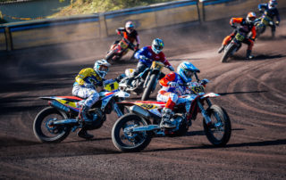2024 FIM Flat Track World Championship in Debrecen, Hungary © Štěpán Ševčík