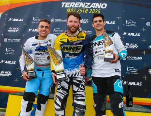 Krajčovič wins opening round of 2025 FIM Flat Track World Championship