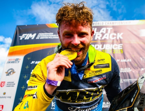 King Krajčovič reclaims FIM Flat Track World Championship crown at Pardubice