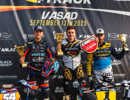 Halbert takes 2025 FIM Flat Track World Championship lead in Vasad