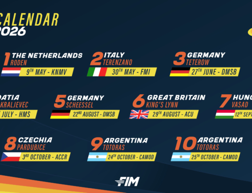 Venue change for round three of 2026 FIM Flat Track World Championship