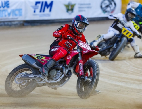 Boughen lines up hat-trick at round three of FIM Flat Track World Championship