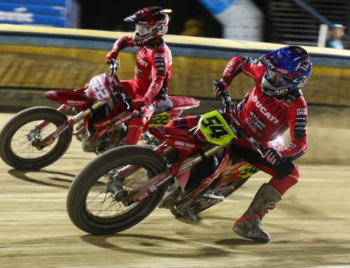 Home heroes set the pace going into British round of FIM Flat Track World Championship